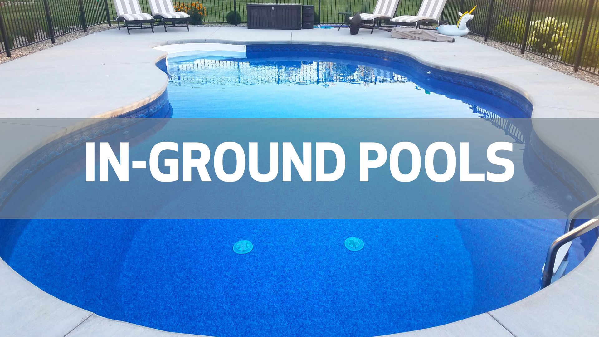 Pool toys (8) InGround Pools
